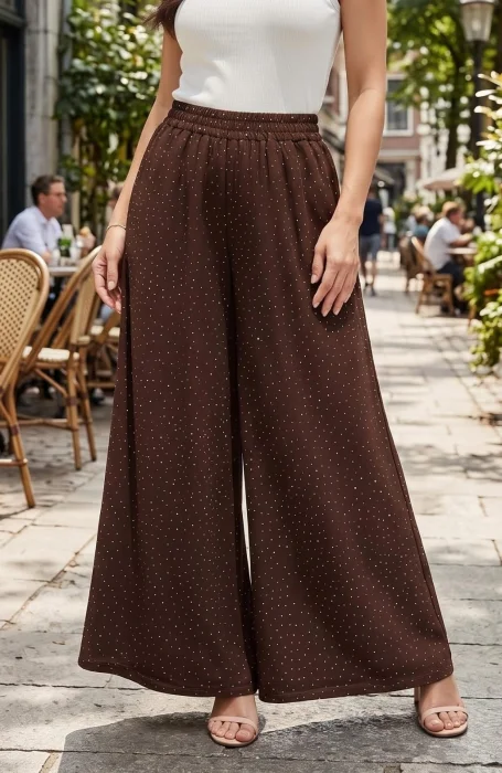 Maxi Palazzos con Stras