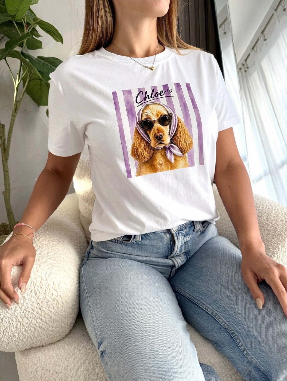 Remera Chloe Algodón Premium - Imagen 2