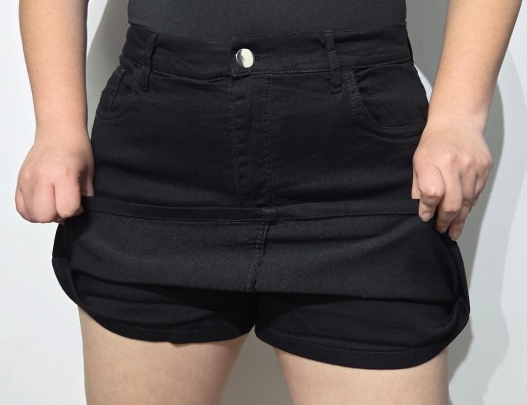 Short Pollera Curvy Elastizado - Imagen 2
