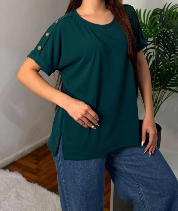 Remeron Micro Morley Mujer Verano Dama Camisa Camiseta Remera Top Dama Manga Corta