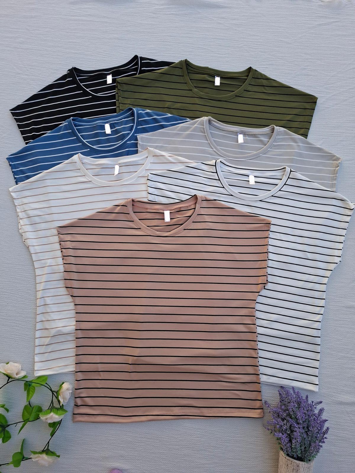 Remera Modal Soft Manga Japonesa Mujer Verano Dama Camisa Camiseta Remeron Top - Imagen 1