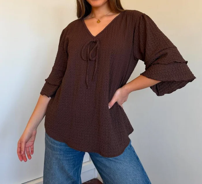 Blusa Hawai Bruselas Talle Especial Mujer Verano Dama Camisa Camiseta Remera Remeron