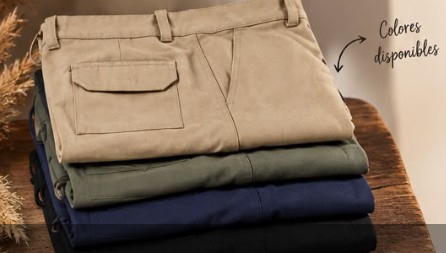 Bermudas Cargo de Trabajo Calidad - Imagen 3