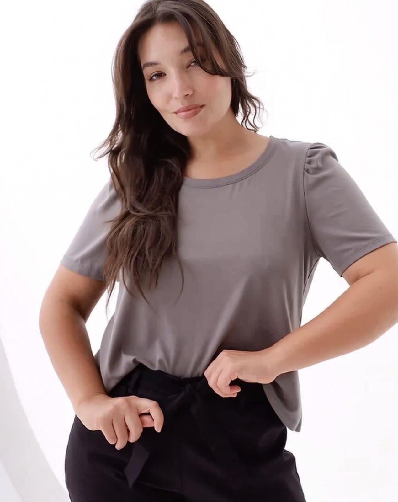 Remera Manga Princesa Modal Soft - Imagen 5