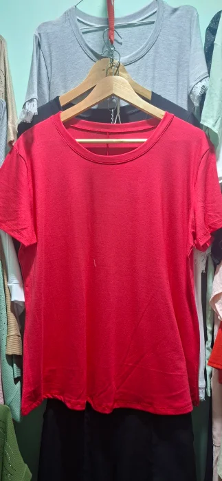Remeras Básica de Modal Viscosa