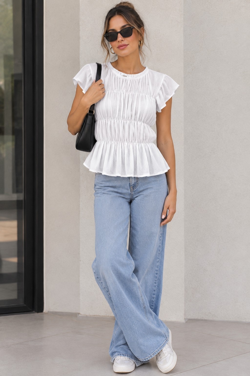 Remera Morley Viscosa con Frunce - Imagen 5