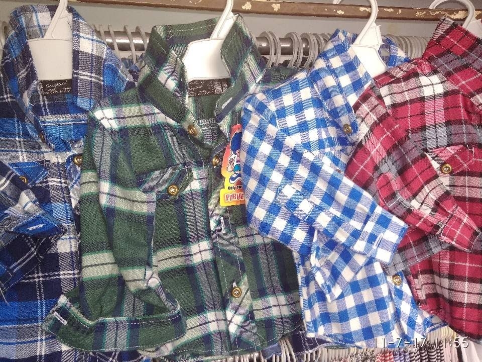 Camisa Bebe Leñadora - Imagen 4