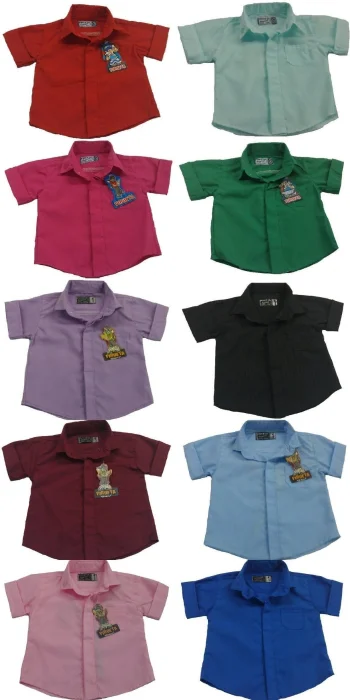 Camisa Bebe Mangacorta