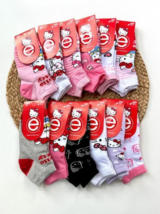 Soquetes de Nena Kitty (docena)