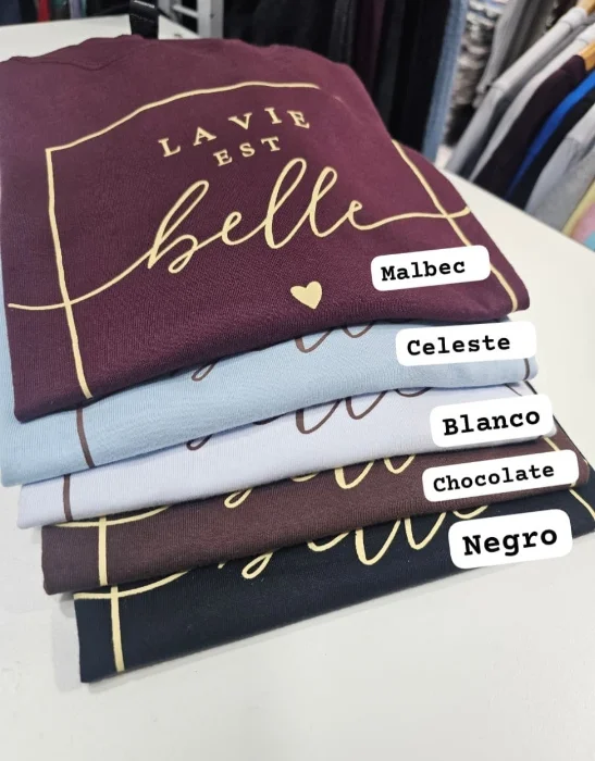 Remera Algodón Peinado.
