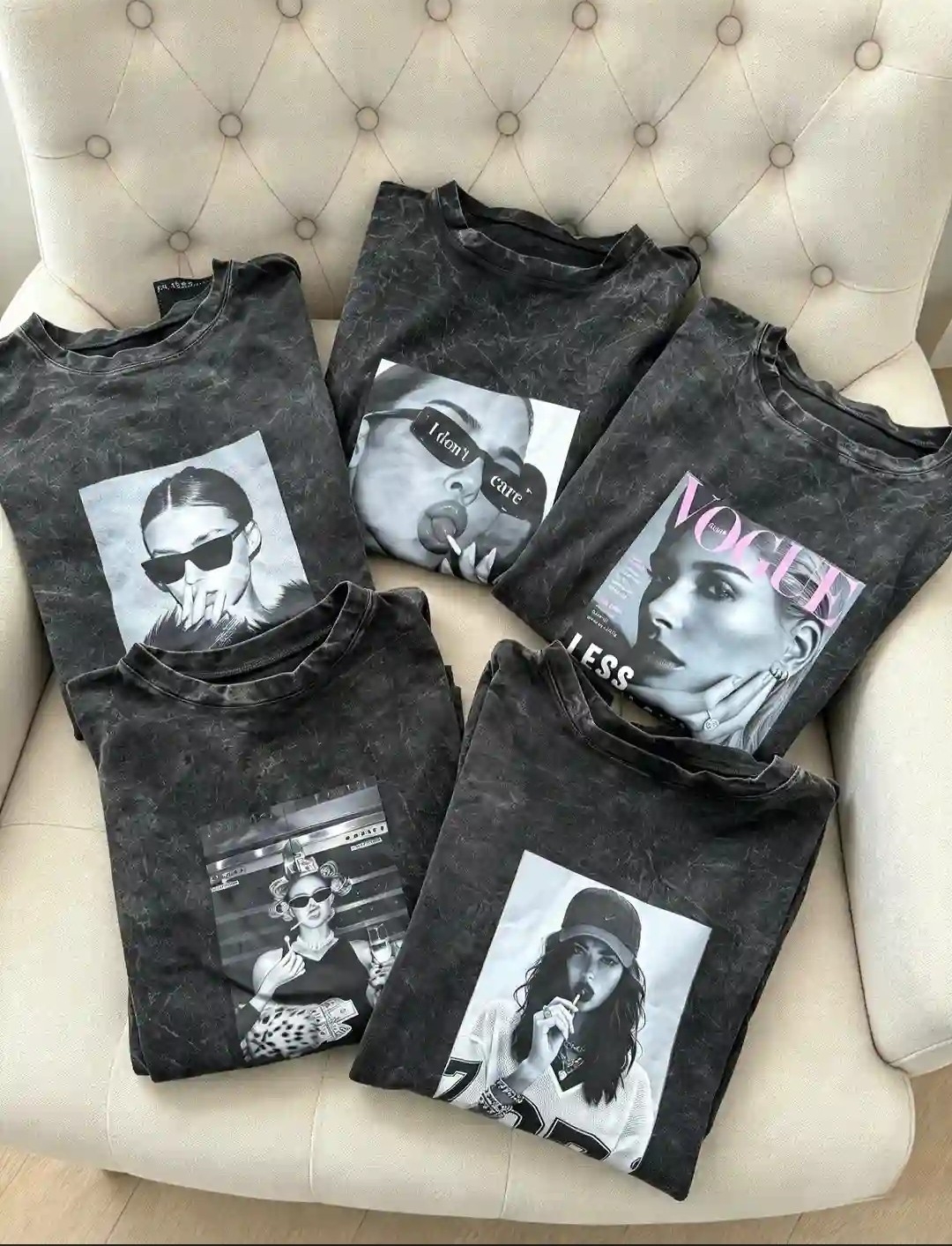 Remeron Jaspeado con Manga de Encaje - Imagen 3
