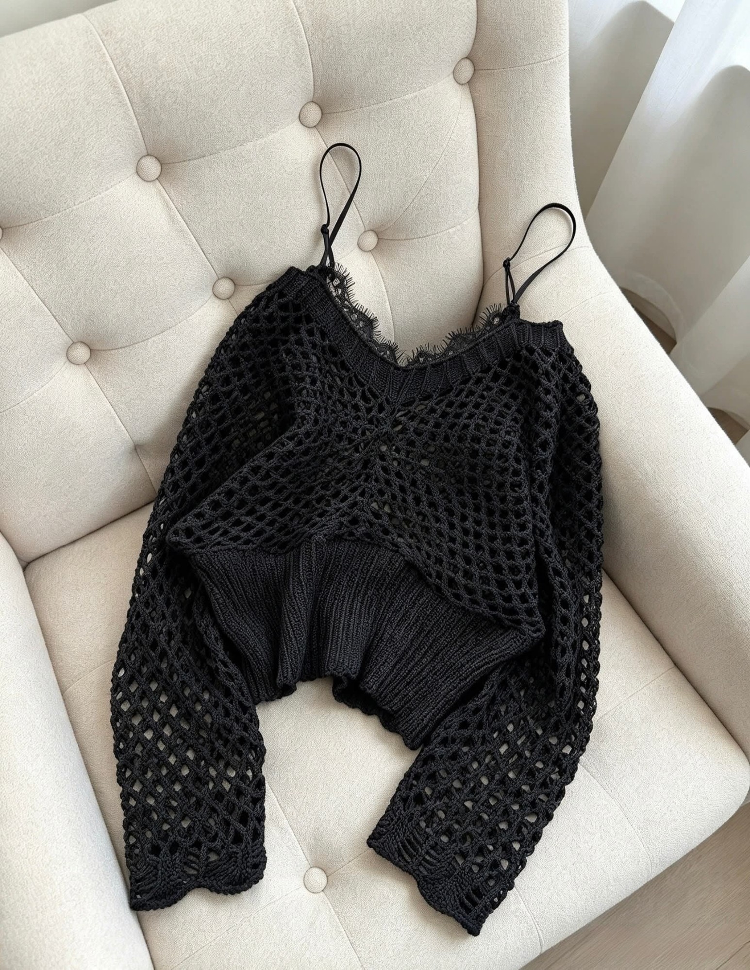 Sweater Calado Hilo - Imagen 2