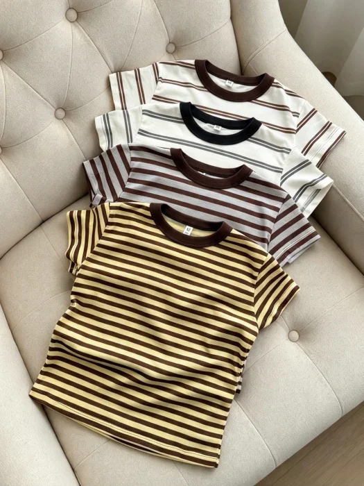 Remera Rayada Tendencia