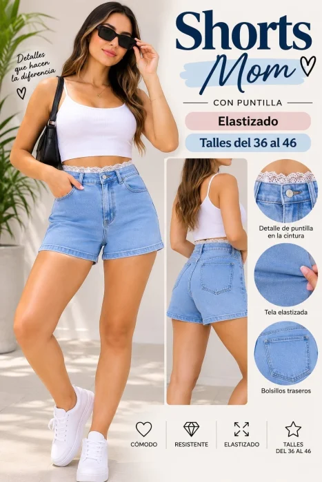 Jeans con Puntilla