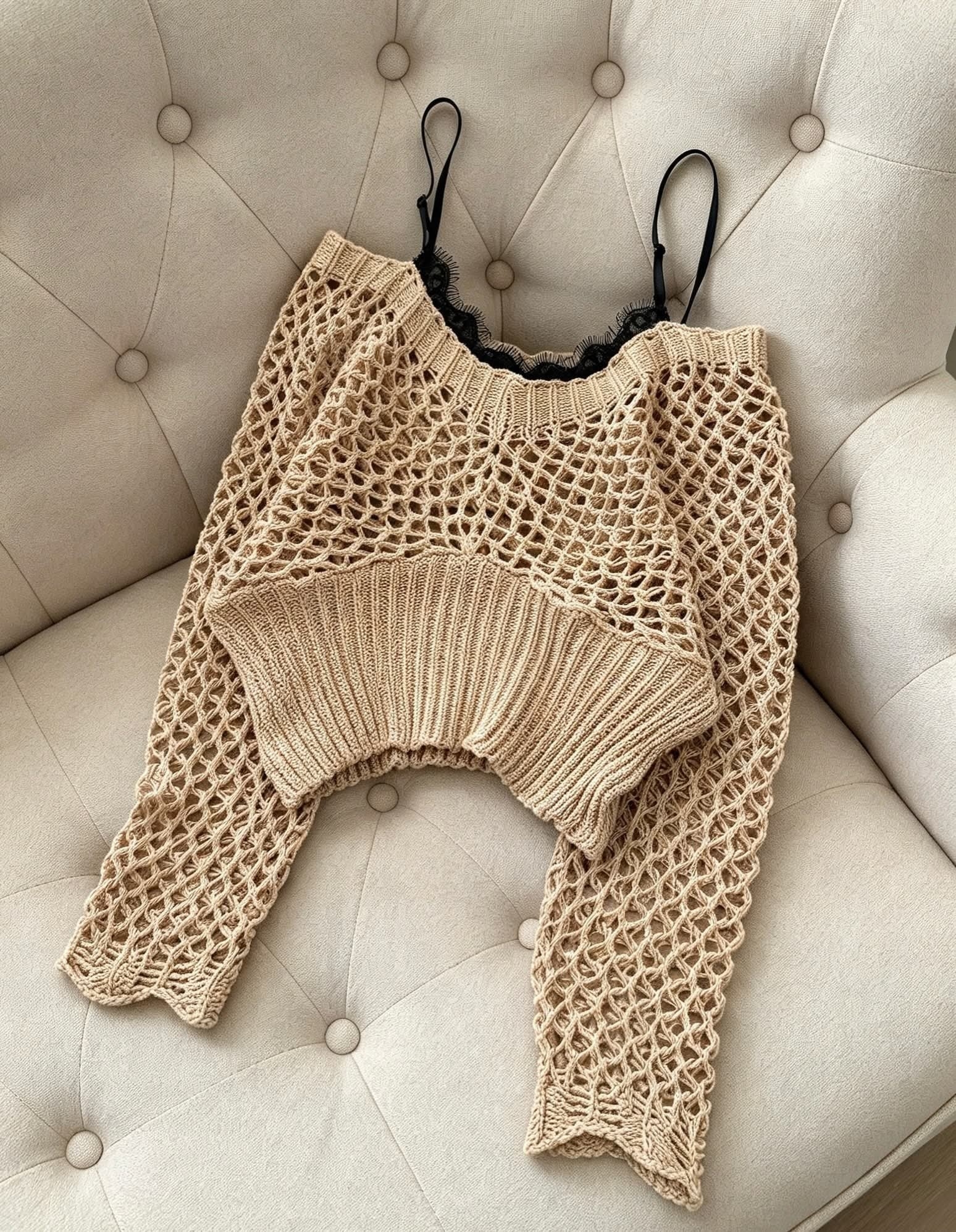 Sweater Calado Tendencia (leer Descripción) - Imagen 4
