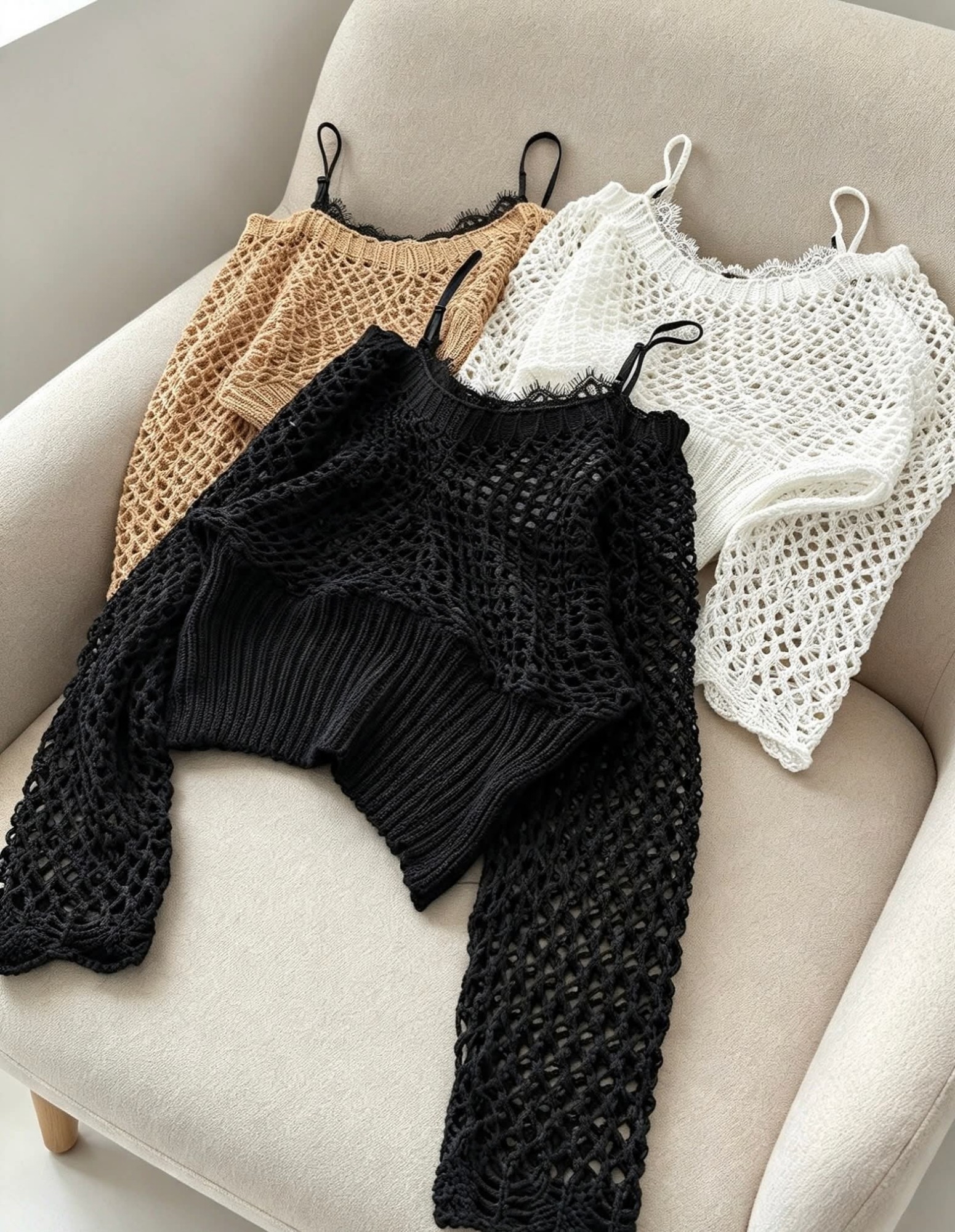 Sweater Calado Tendencia (leer Descripción) - Imagen 5