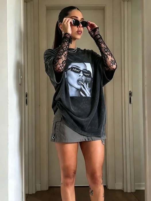 Remeron Jaspeado Estampado (leer Descripción )