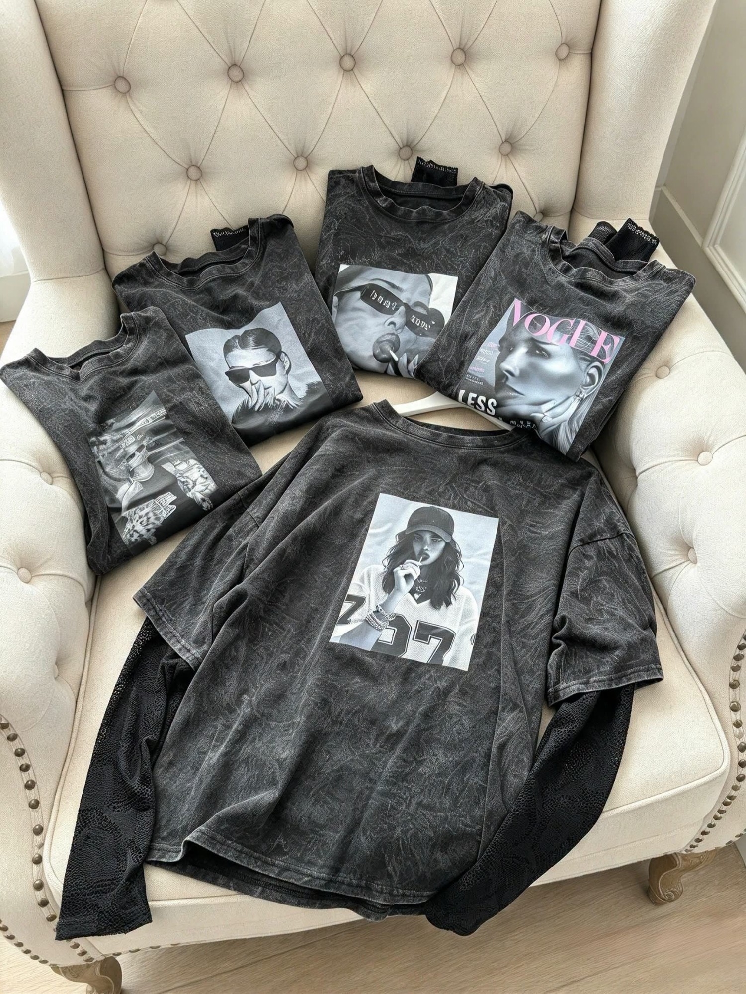 Remeron Jaspeado Estampado (leer Descripción ) - Imagen 4