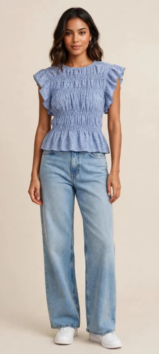 Blusa Samira Cuadrille