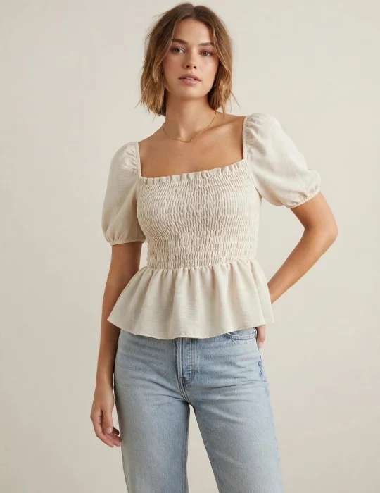Blusa Karina  Frunce