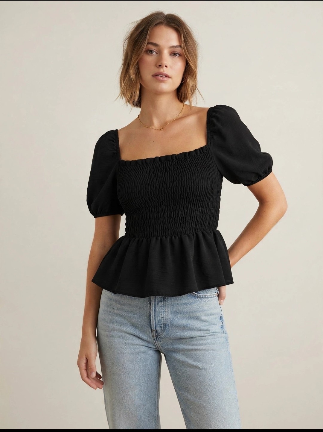 Blusa Karina  Frunce - Imagen 2