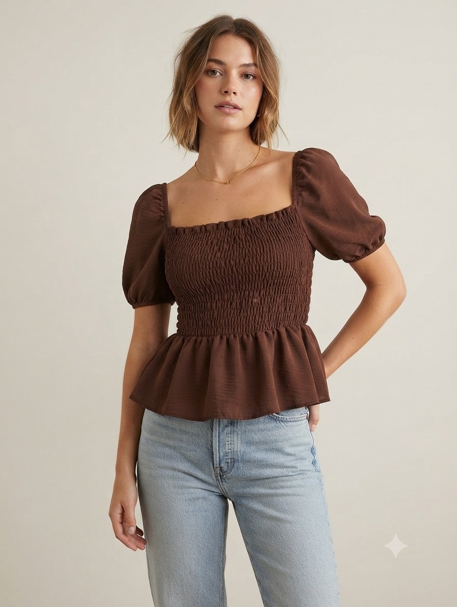 Blusa Karina  Frunce - Imagen 3