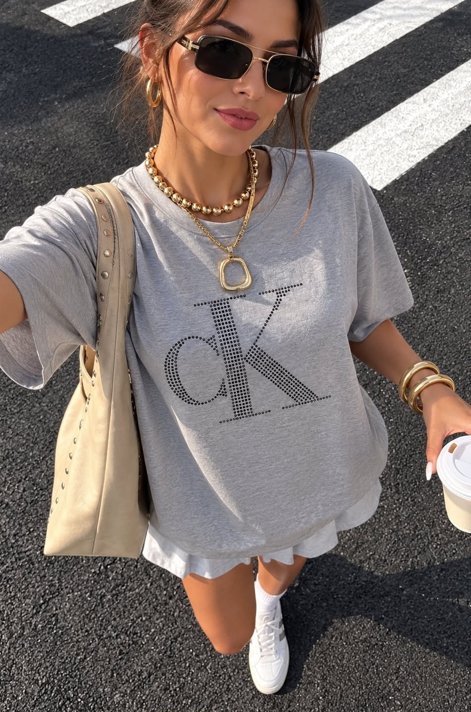 Remera Brillo Calvinklein - Imagen 2