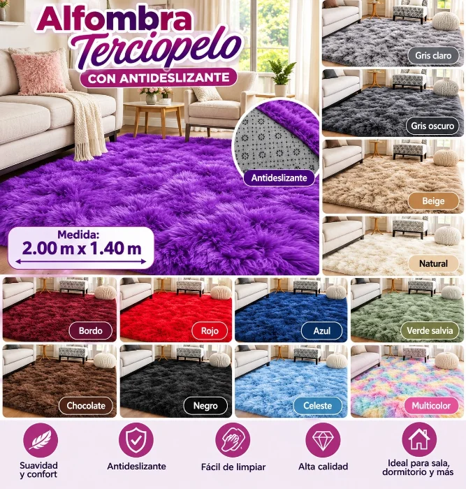 Alfombra Terciopelo