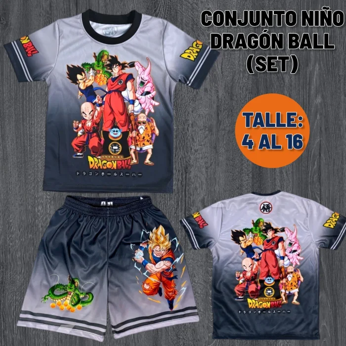 Conjunto Dragón Balz (set)