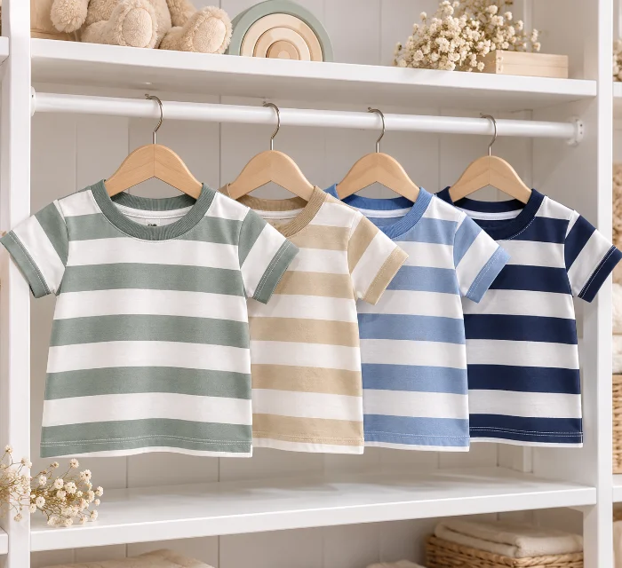 Remera Rayada Bebe