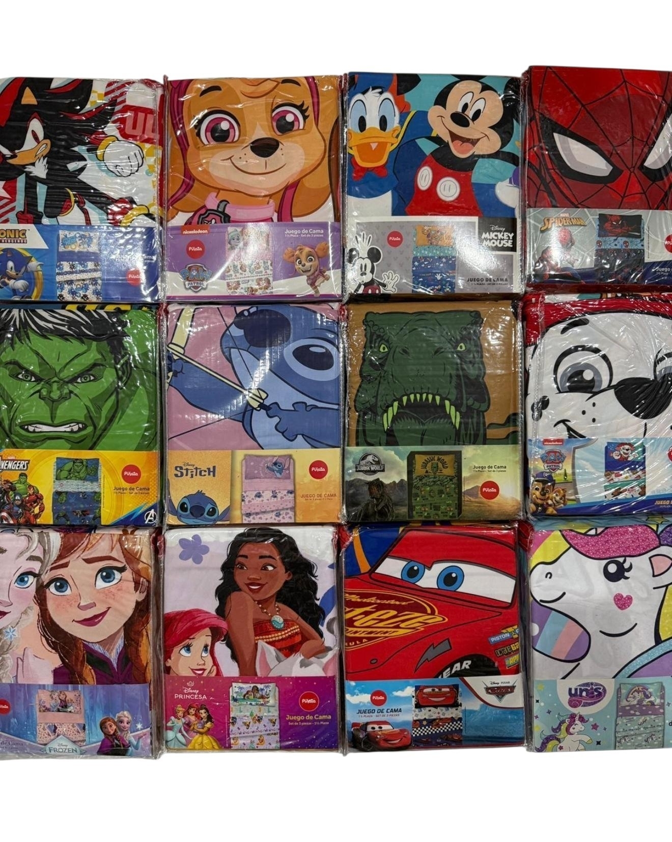 Juego de Sábanas Piñata 1  Plaza y Media - Imagen 2