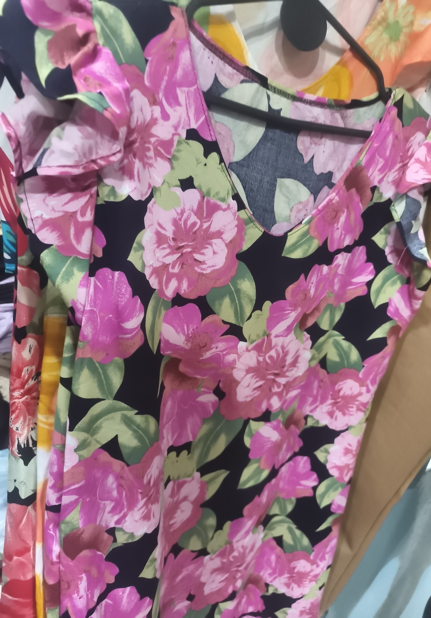 Vestidos Fibrana Poplin Estampados - Imagen 2