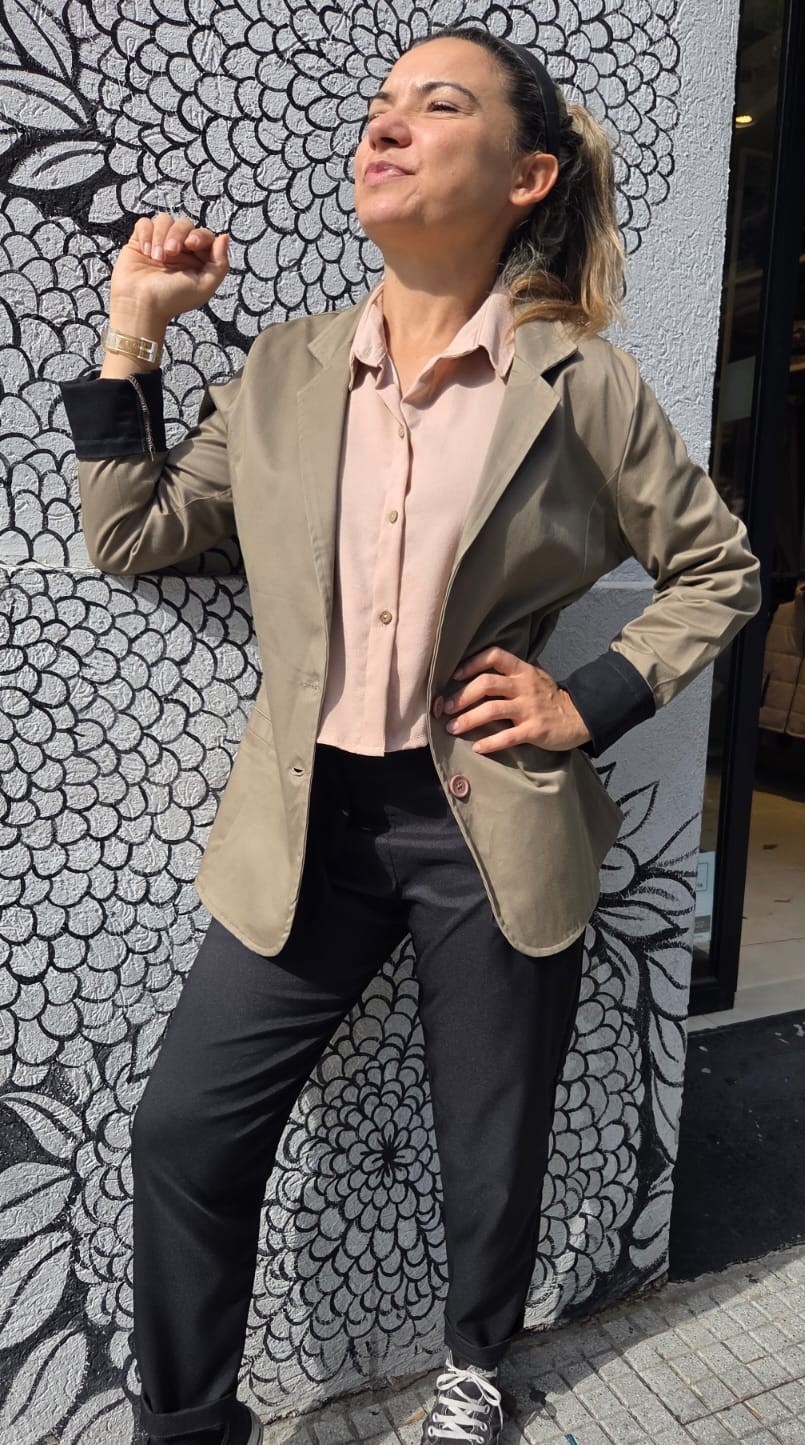 Blazer Gabardina - Imagen 3