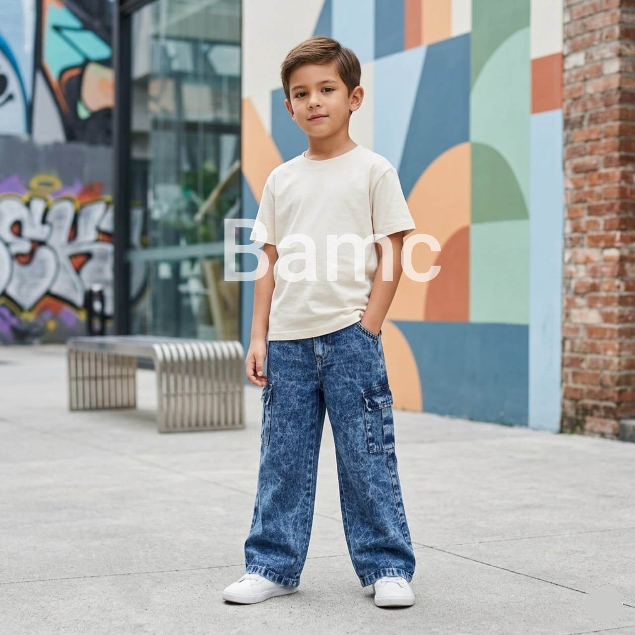 Jean Wideleg Cargo - Imagen 2