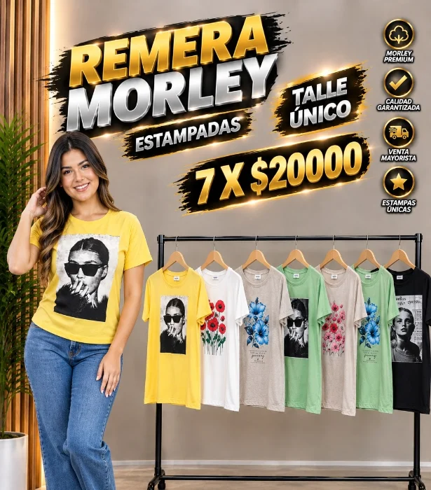 Remera Morley Estampada