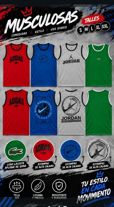 Musculosa Sep Deportivo Adulto