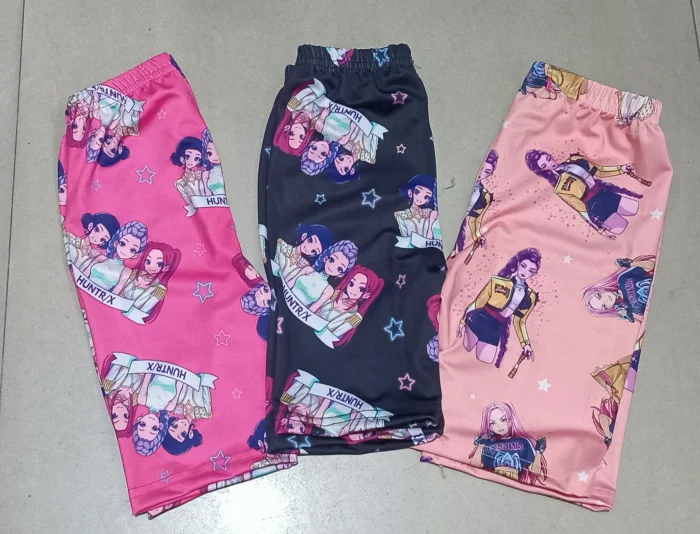 Biker Lycra Estampados de Nenas