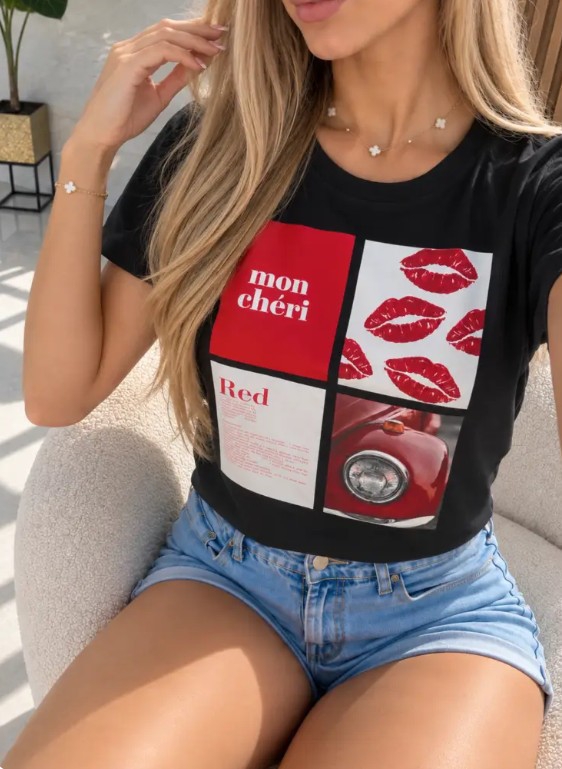 Remera Mon Cheri Algodón Premium - Imagen 2