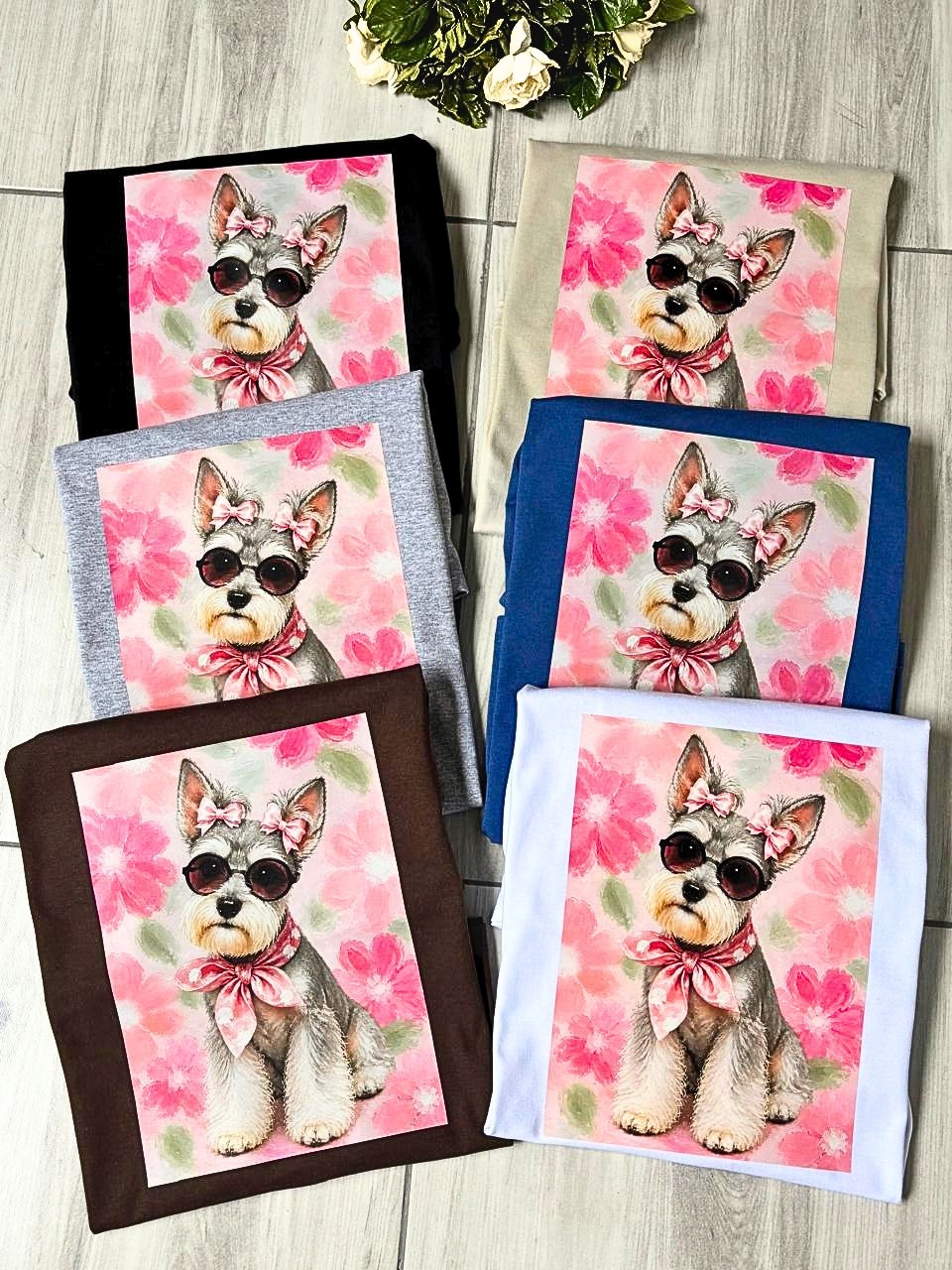 Remera Perrita Coquette Algodón - Imagen 4