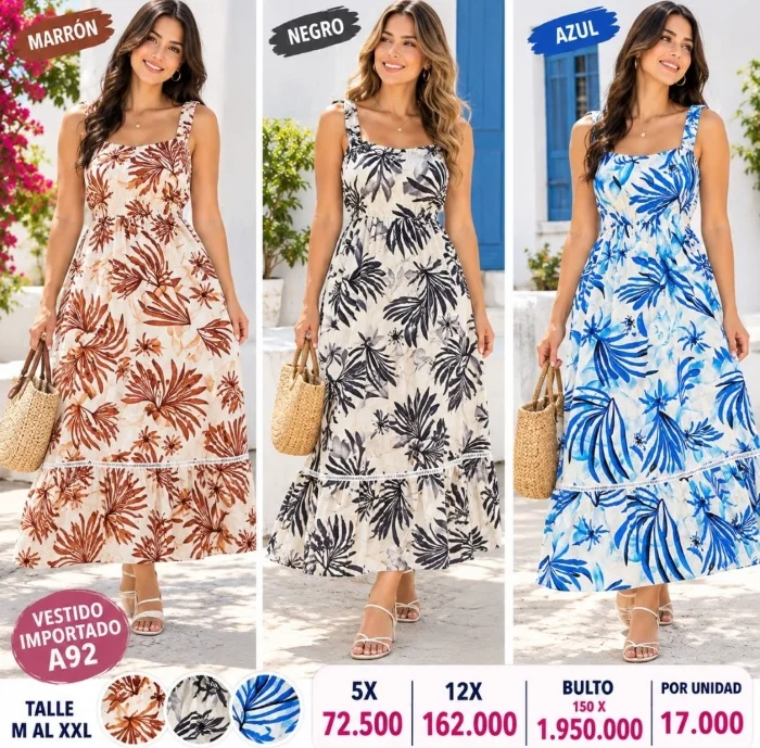 Vestido Importado a 92