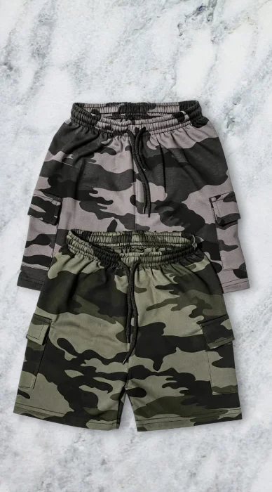 Short Cargo Camuflado