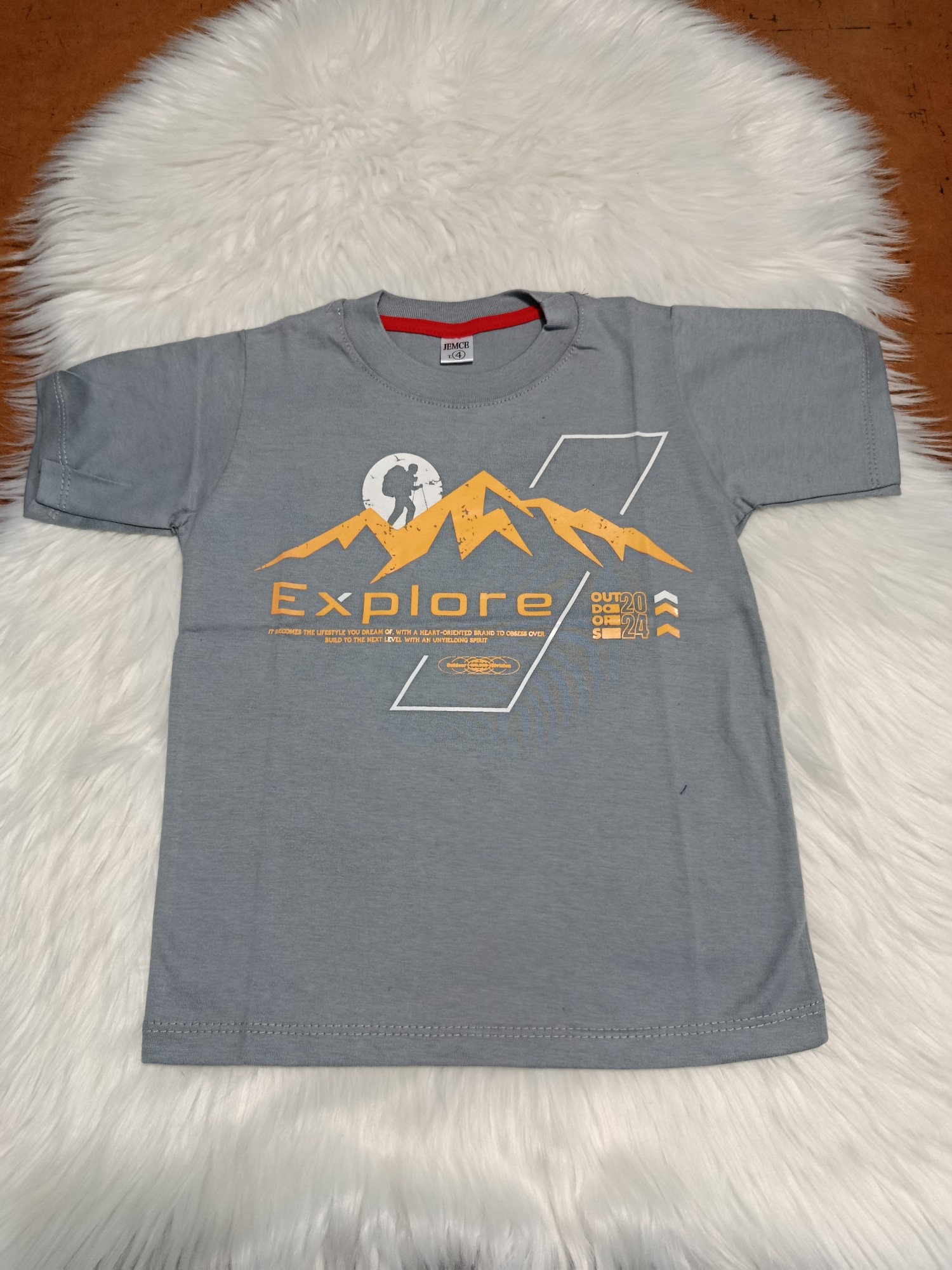 Algodón Peinado Remera de Varon - Imagen 4
