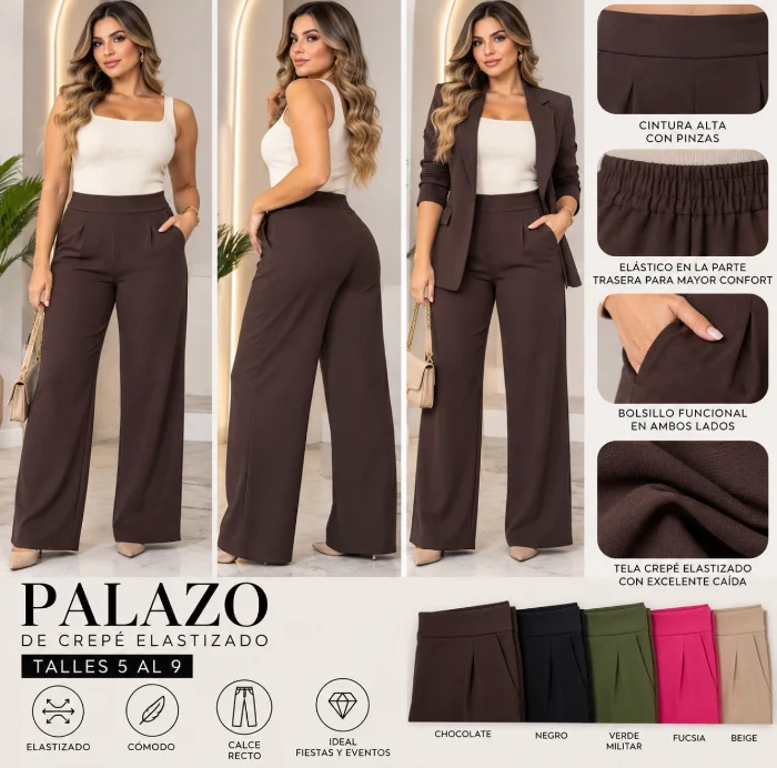 Palazo Crep T5 al T9