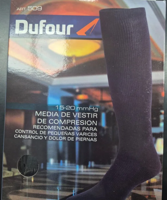 Medias de Compresión de Vestir Dufour Art 509  15-20 Mmhg
