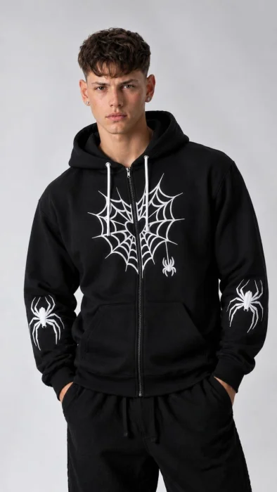 Campera Gothic Spider