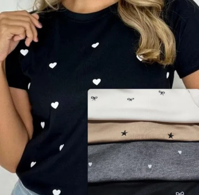 Remeras Bordado