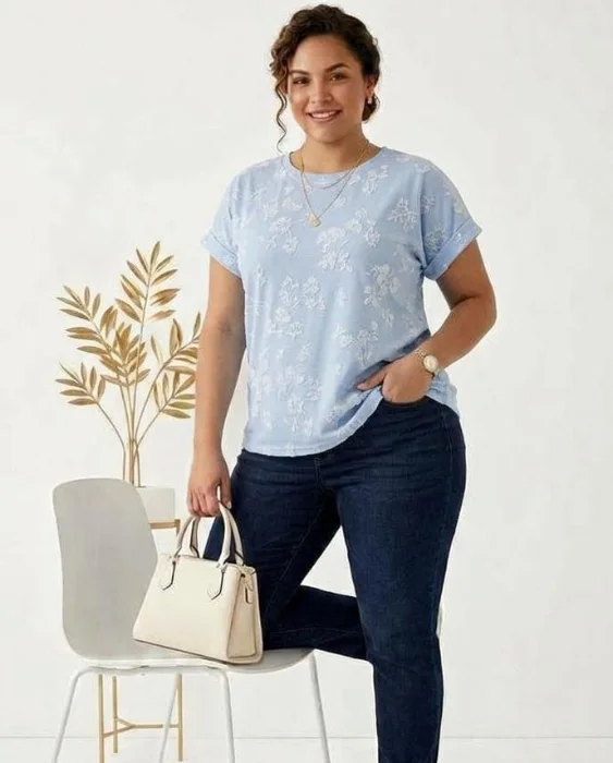 Remera Curvy Modal