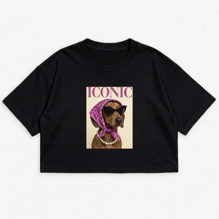 Mujer- Crop Over Salchi Iconic