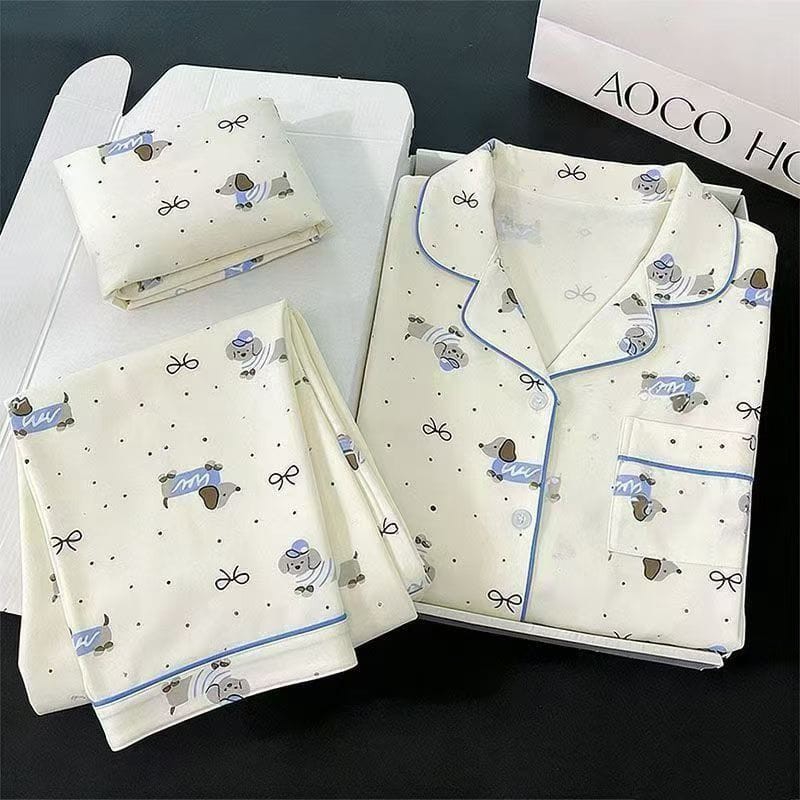 Pijamas 3 Piezas (camisa-short-pantalon)calidad Premium 100% Algodón - Imagen 3
