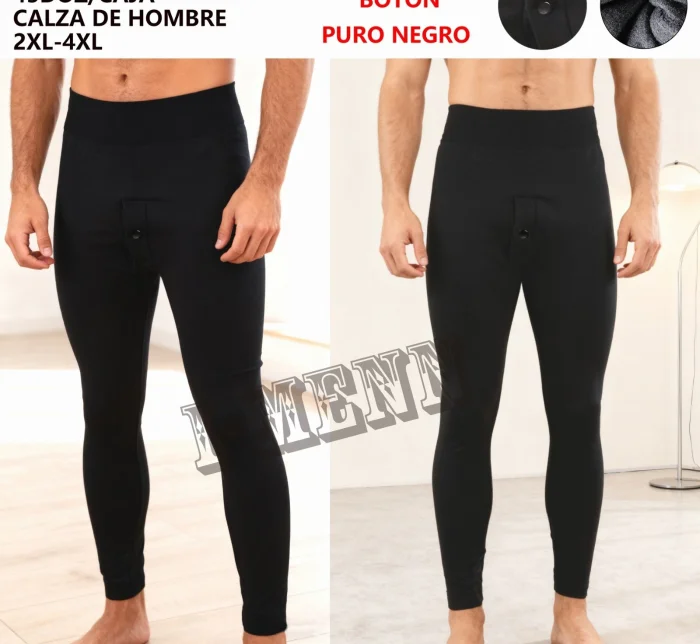 Docena Calza Termica Hombre